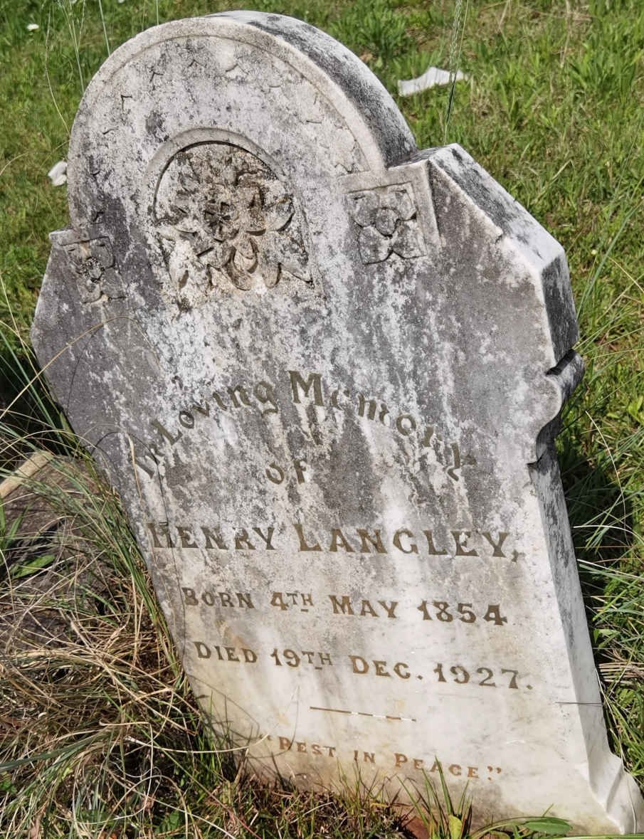 LANGLEY Henry 1854-1927