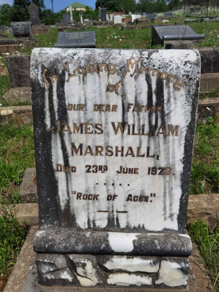 MARSHALL James William -1923