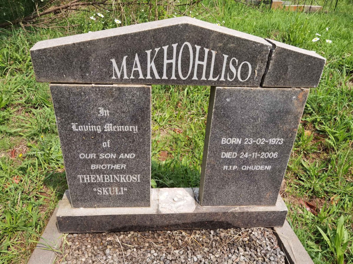 MAKHOHLISO Thembinkosi 1973-2006