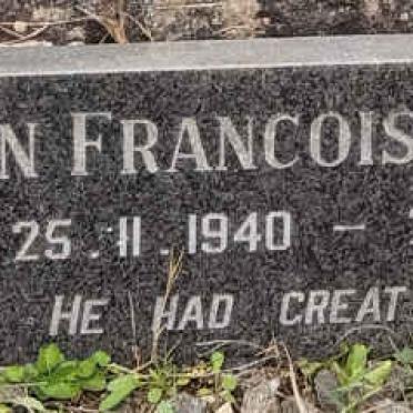MALHERBE John Francois 1940-1981