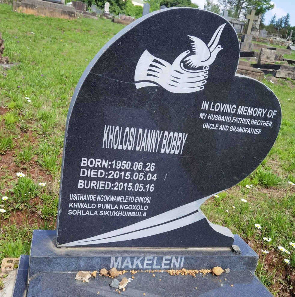 MAKELENI Kholosi Danny Bobby 1950-2015