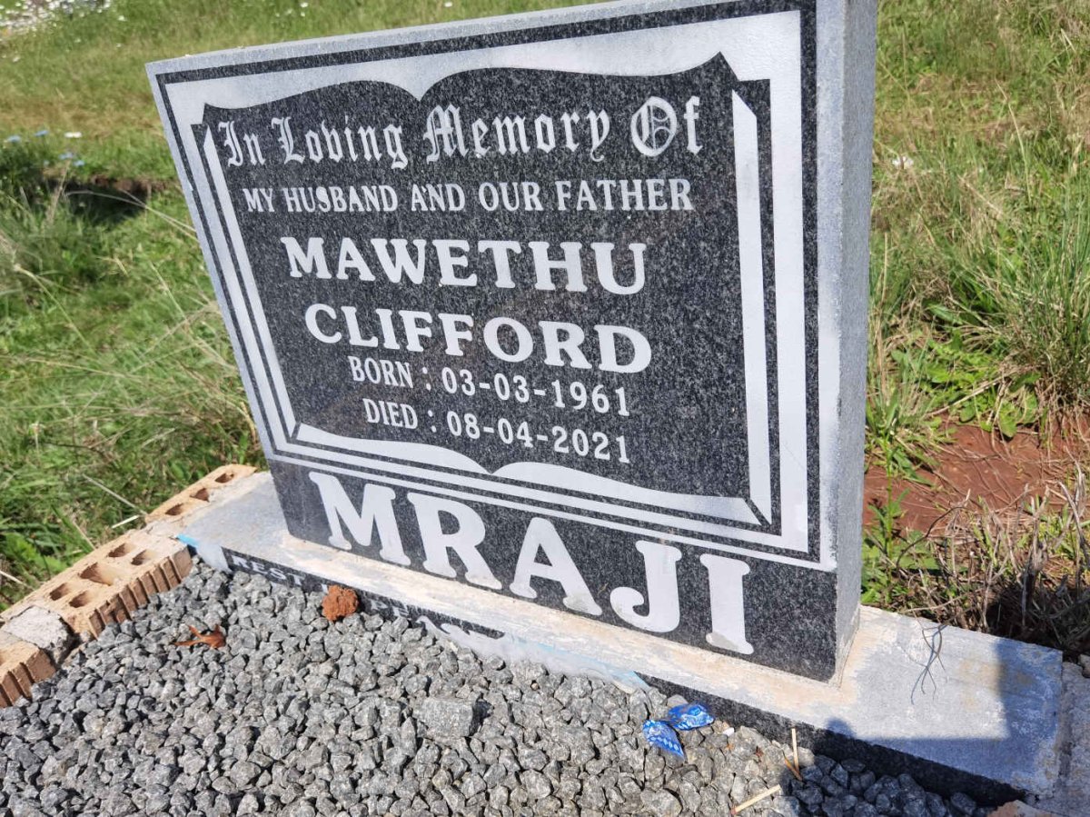 MRAJI Mawethu Clifford 1961-2021