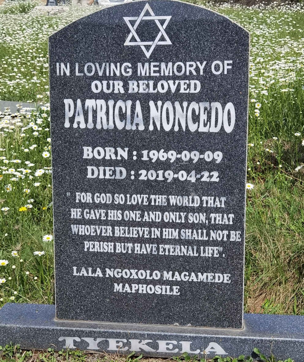 NONCEDO Patricia 1969-2019