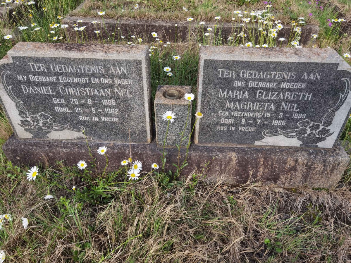 NEL Daniel Christiaan 1886-1962 &amp; Maria Elizabeth Magrieta REYNDERS 1889-1966