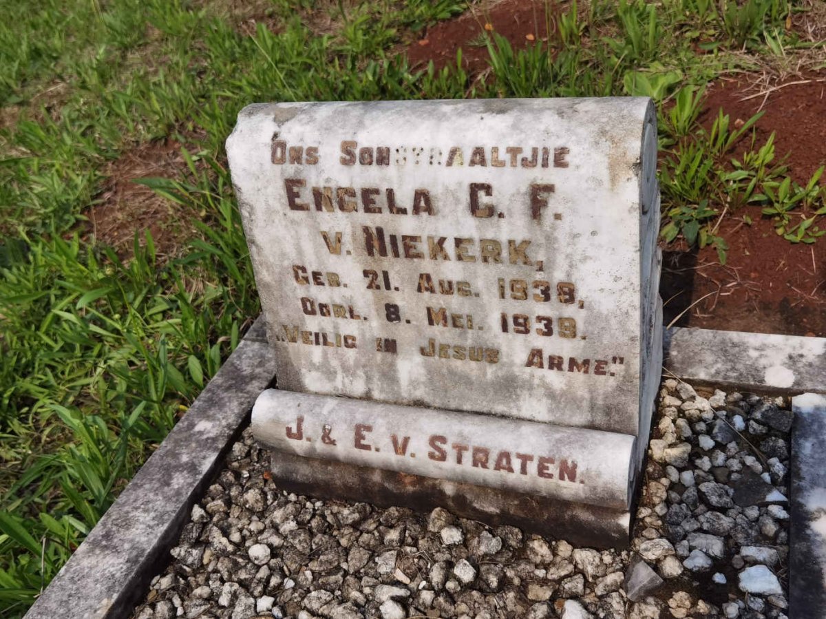 NIEKERK Engela C.F., v. 1939-1939