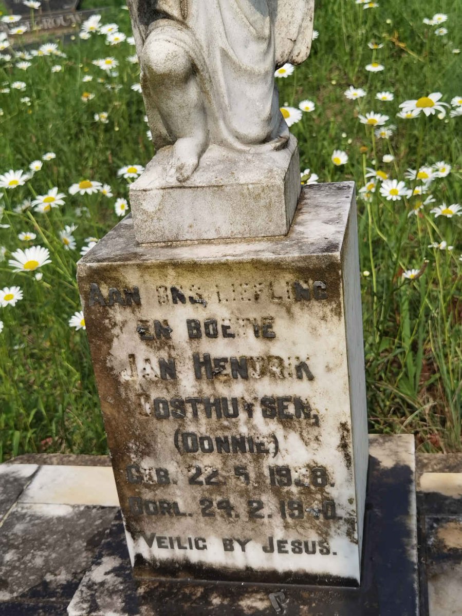 OOSTHUYSEN Jan Hendrik 1938-1940