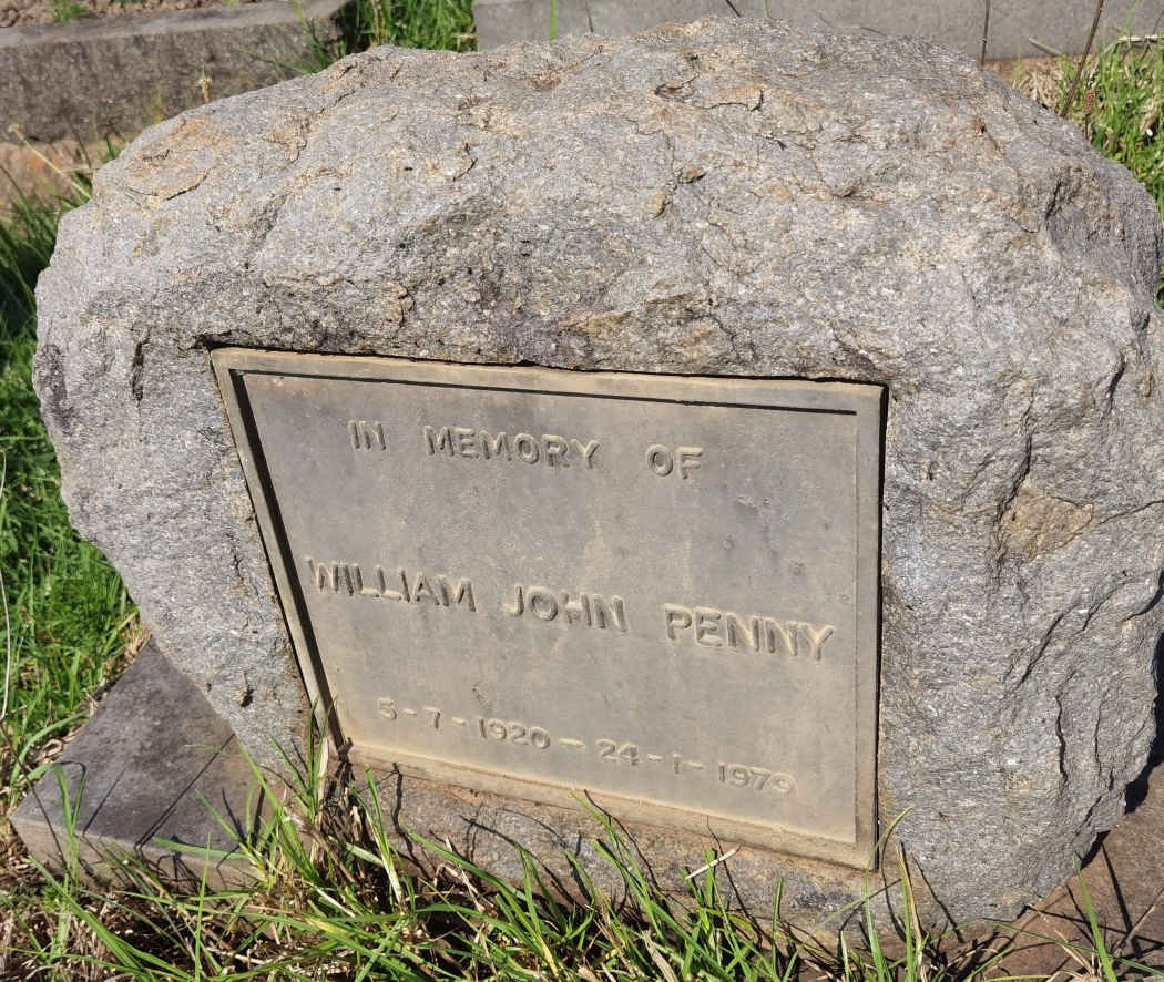 PENNY William John 1920-1970
