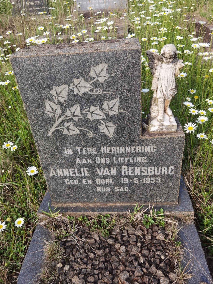 RENSBURG Annelie, van 1953-1953