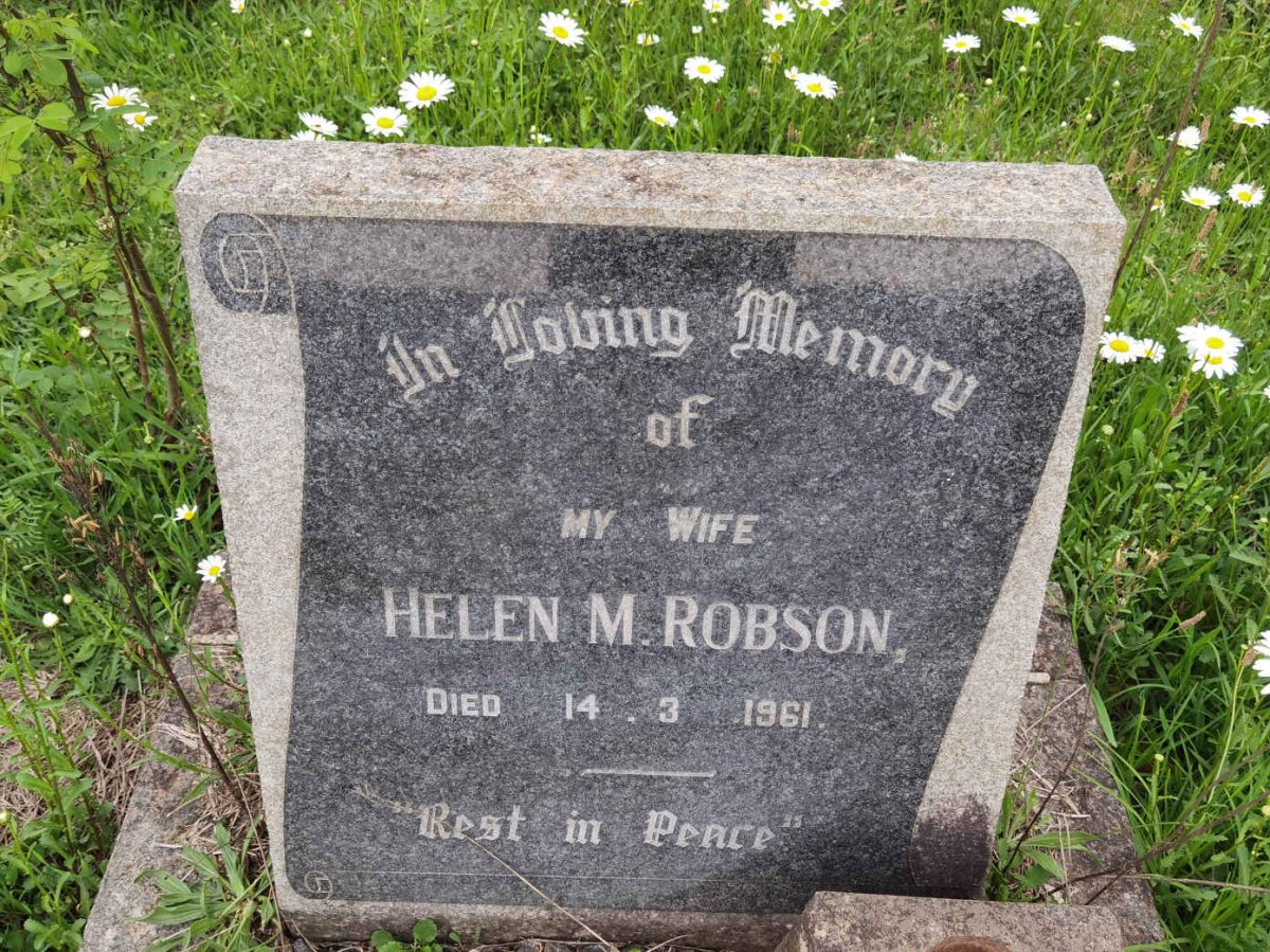 ROBSON Helen M. -1961
