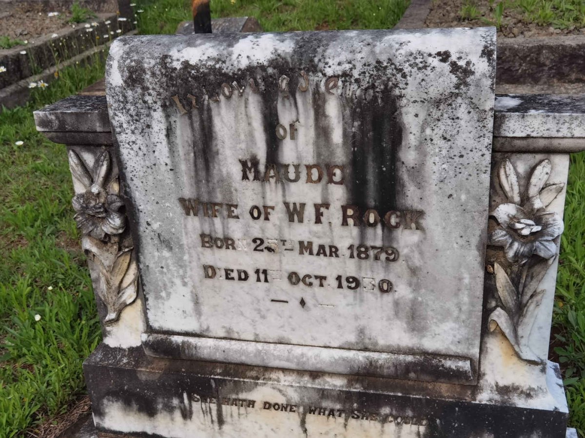 ROCK Maude 1879-1930
