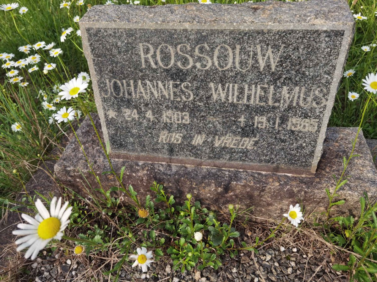 ROSSOUW Johannes Wilhelmus 1903-1965