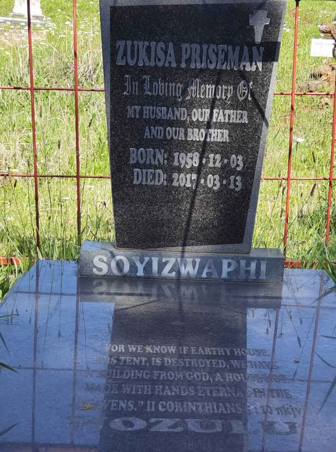 SOYIZWAPHI Zukisa Priseman 1958-2017