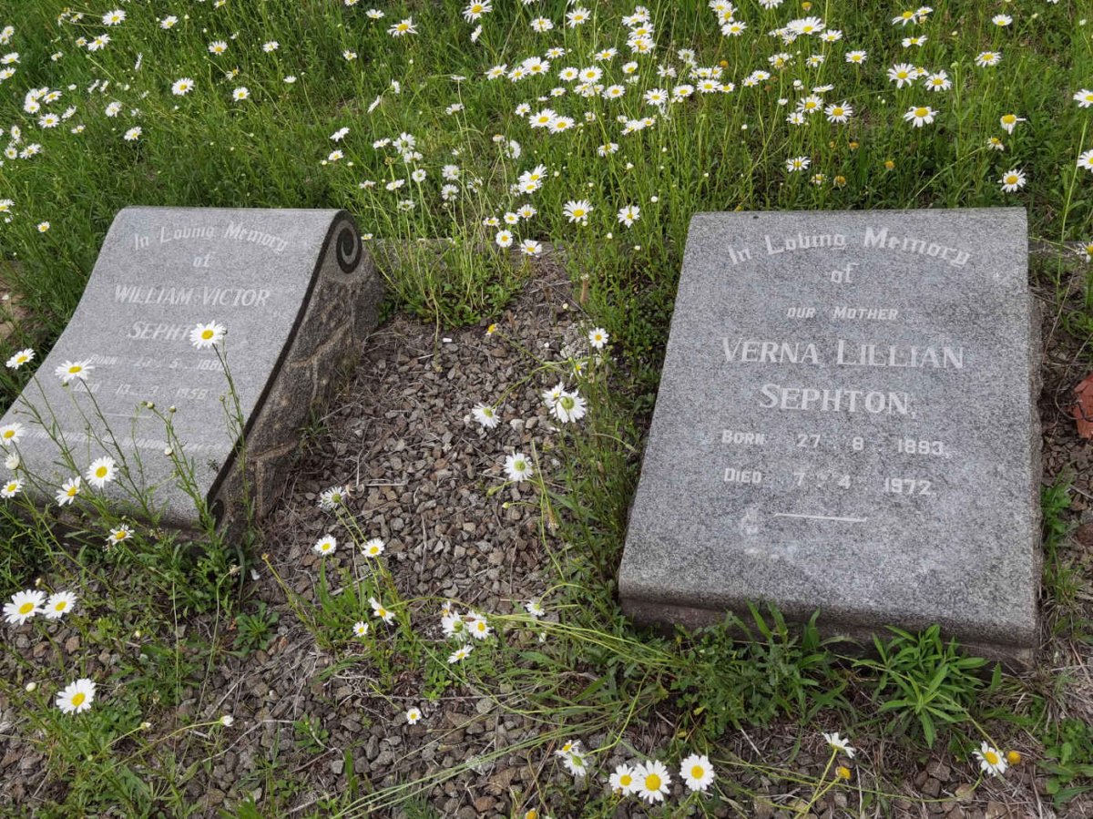 SEPTHON William Victor 1890-1958 &amp; Verna Lillian 1893-1972