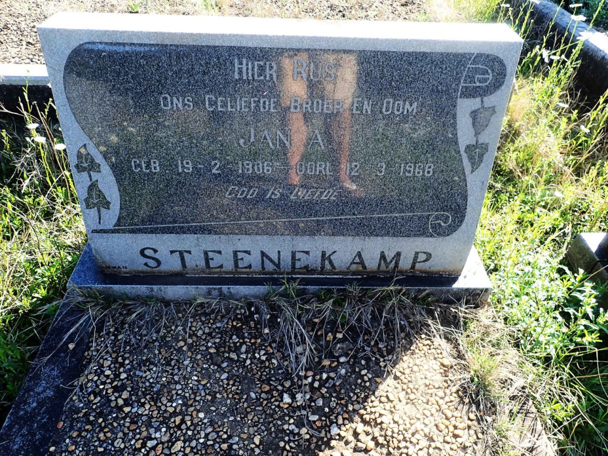 STEENEKAMP Jan A. 1906-1968