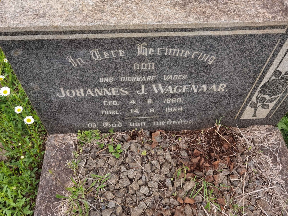 WAGENAAR Johannes J. 1868-1954