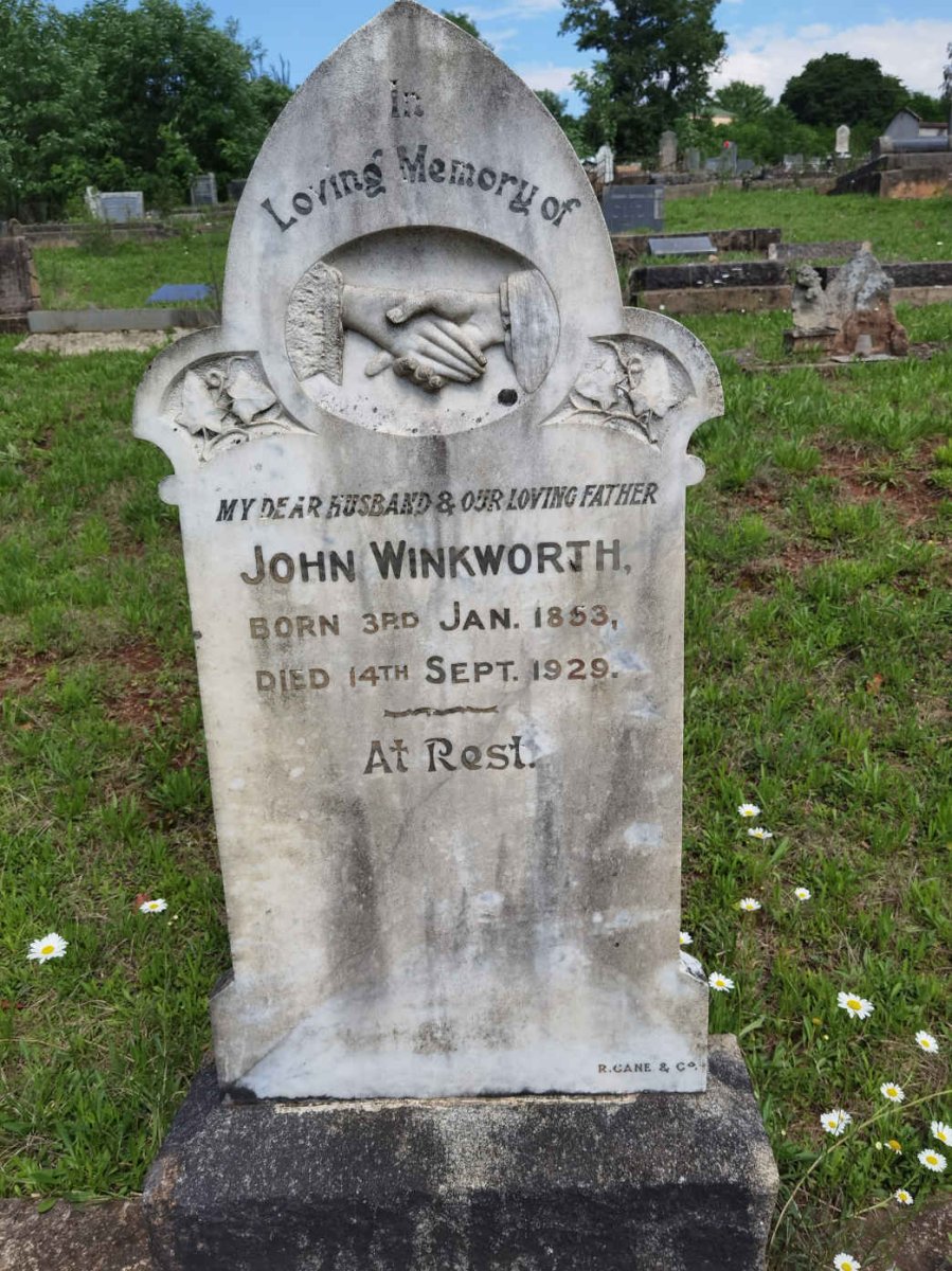 WINKWORTH John 1853-1929
