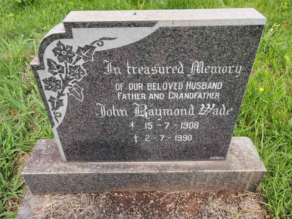 WADE John Raymond 1908-1990