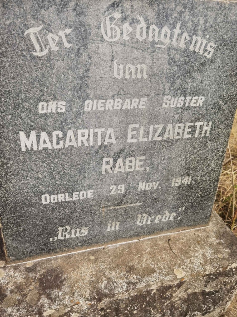 RABE Magarita Elizabeth -1941