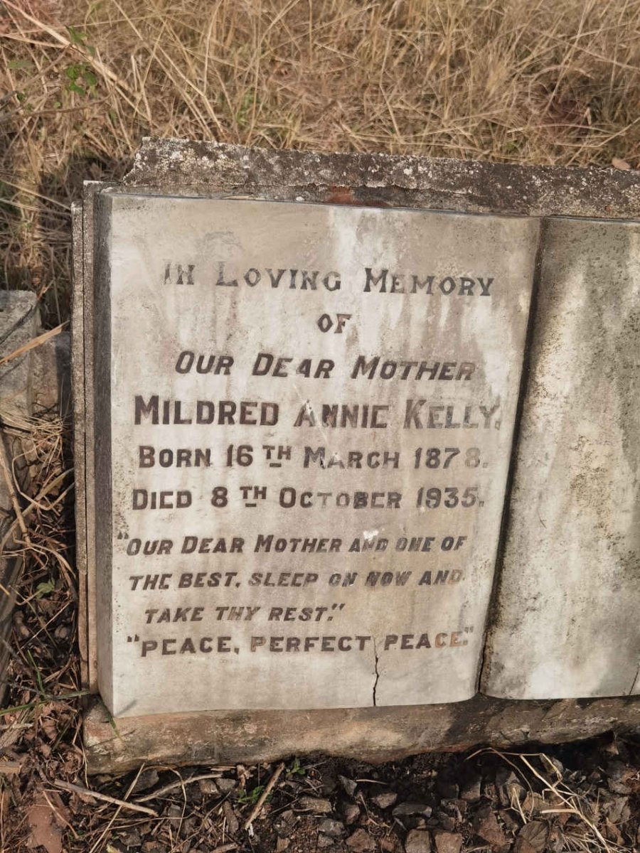 KELLY Mildred Annie 1878-1935