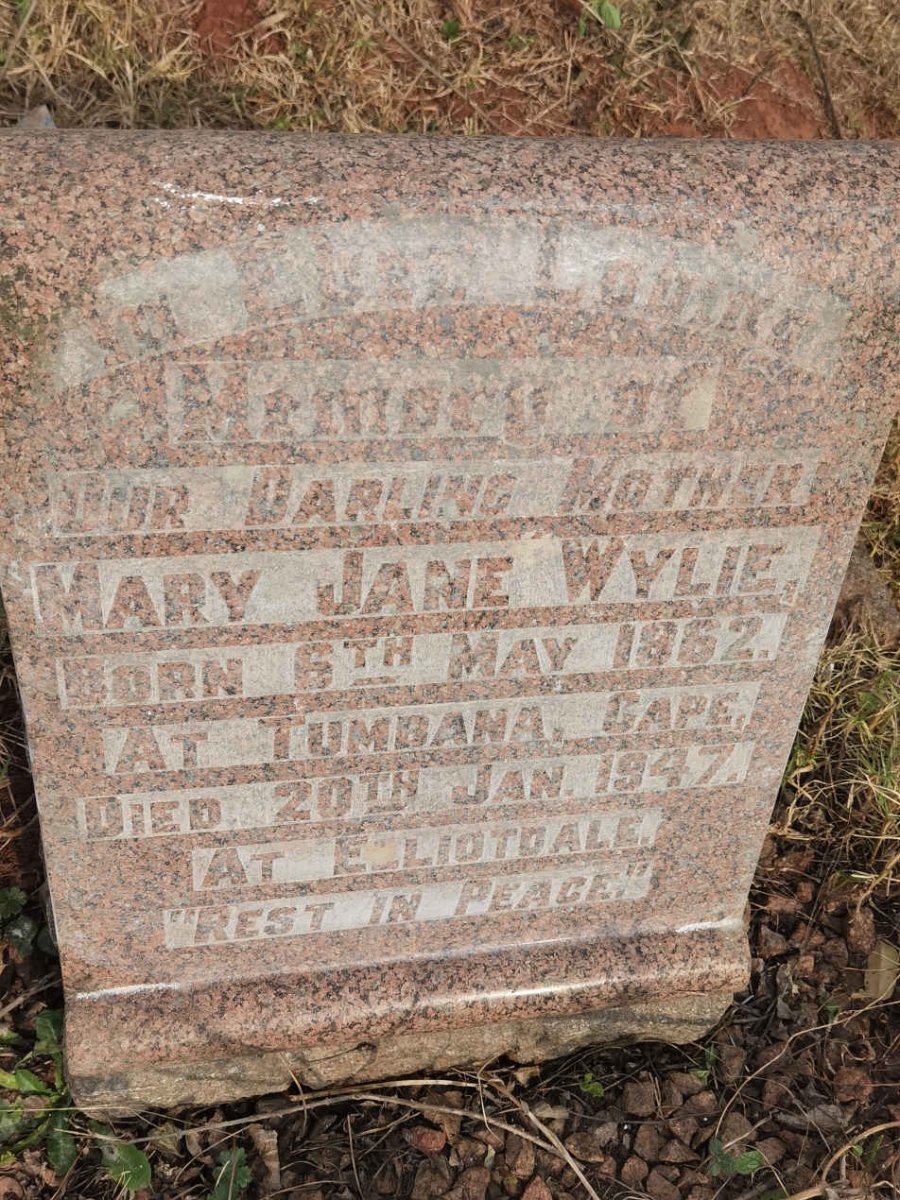 WYLIE Mary Jane 1862-1947