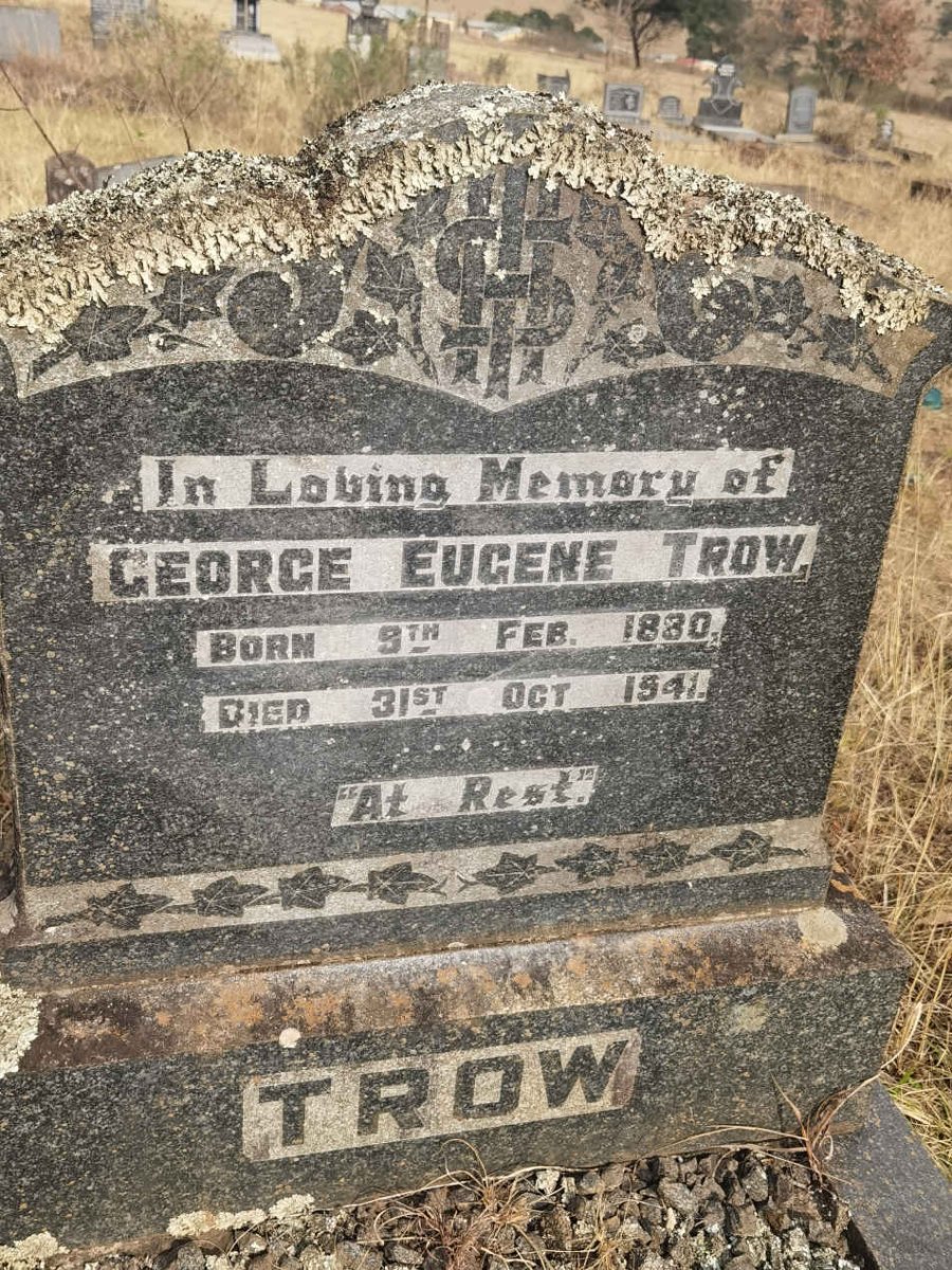 TROW George Eugene 1880-1941