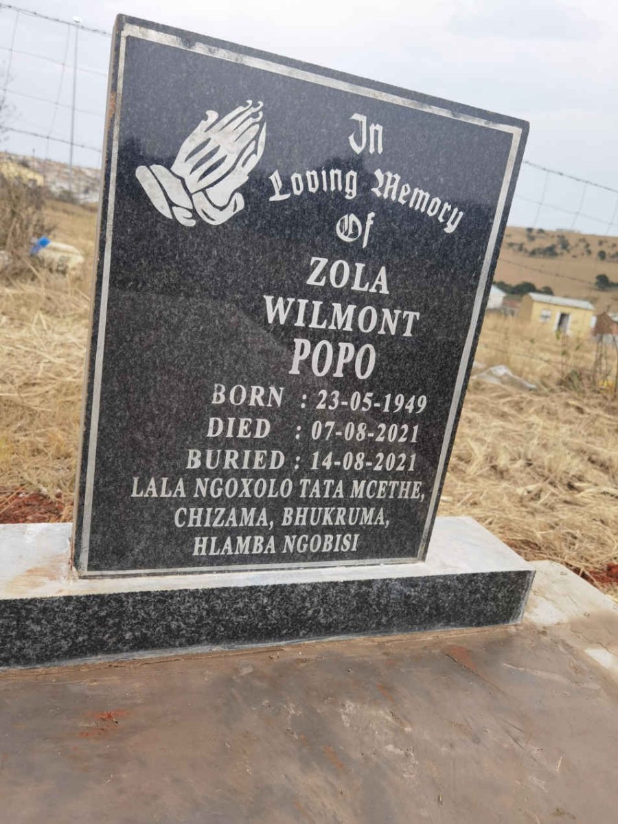 POPO Zola Wilmont 1949-2021