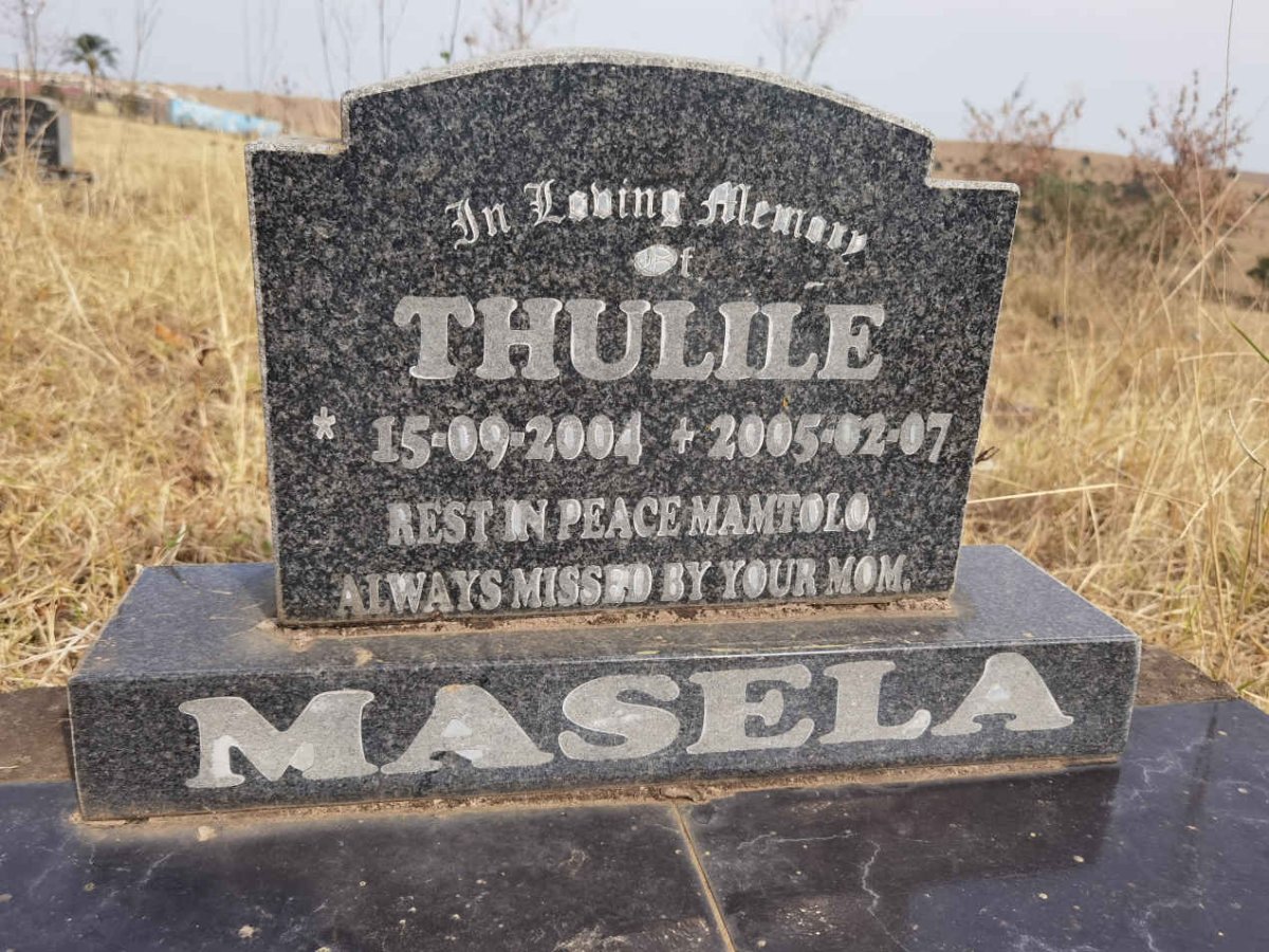MASELA Thulile 2004-2005