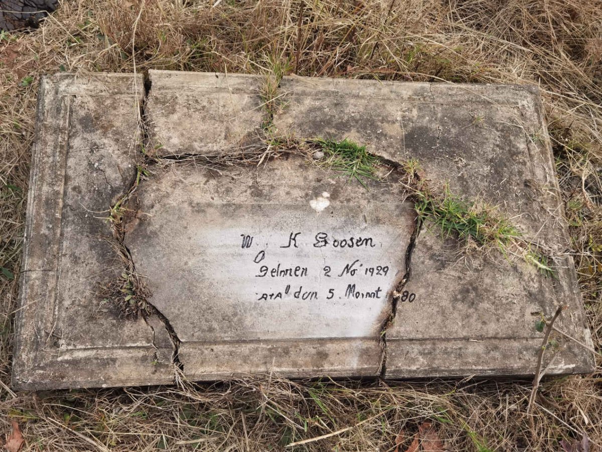 GOOSEN W.K. 1929-1980