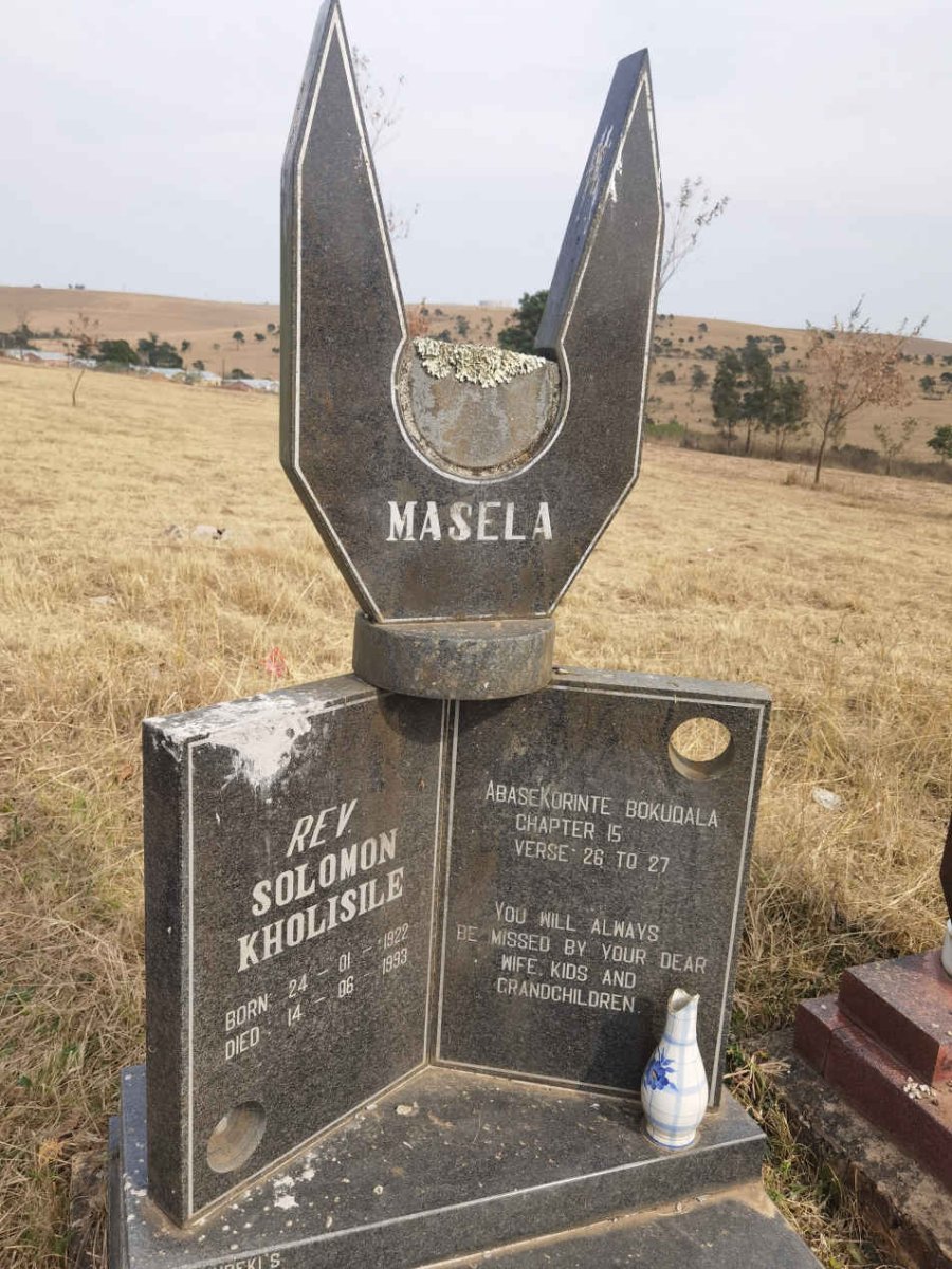 MASELA Solomon Kholisile 1922-1993
