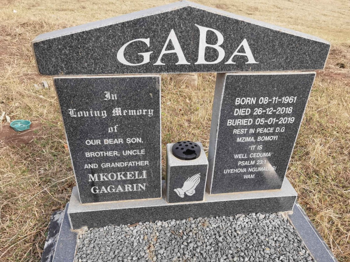 GABA Mkokeli Gagarin 1961-2018