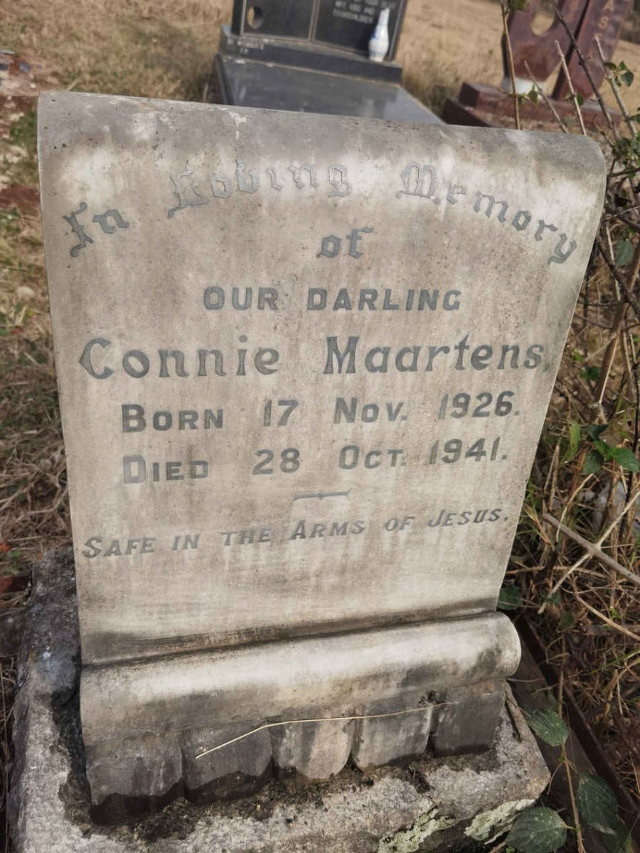 MAARTENS Connie 1926-1941