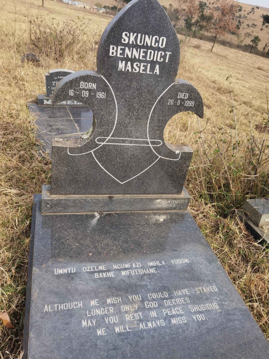 MASELA Skungo Bennedict 1961-1999