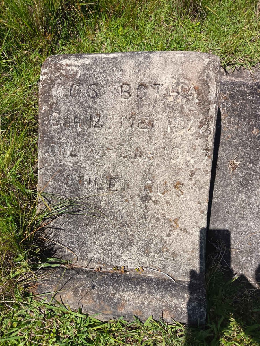 BOTHA C.S. 1868-1947
