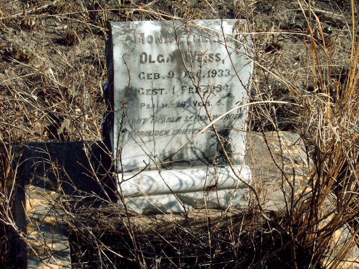 WEISS Mona Hekla Olga 1933-1934
