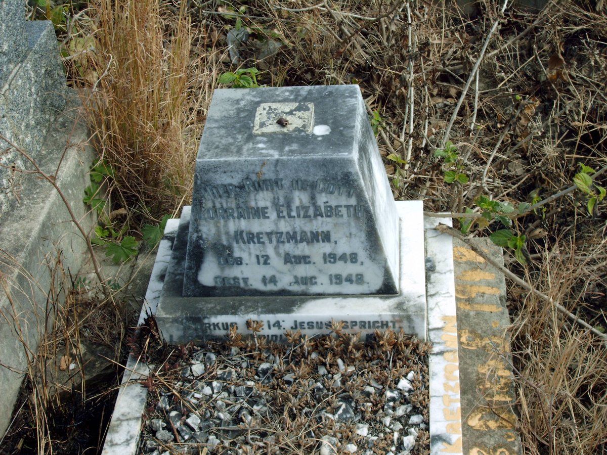 KRETZMANN Lorraine Elizabeth 1948-1948