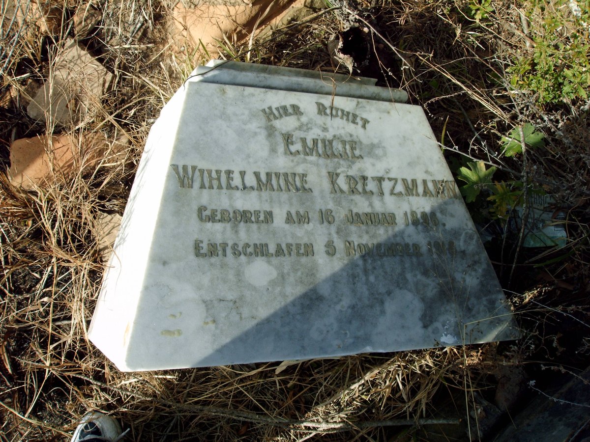 KRETZMANN Emilie Wihelmine 1896-1918
