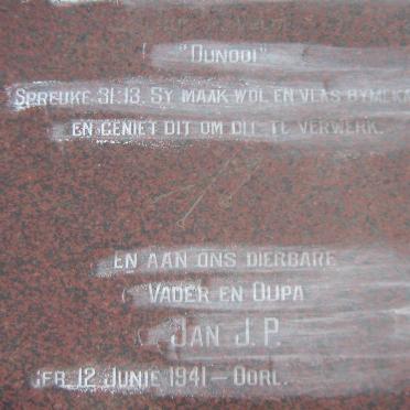 ACKERMAN J. P. 1941- &amp; Sussanna Elizabeth KENNEDY 1940-1996