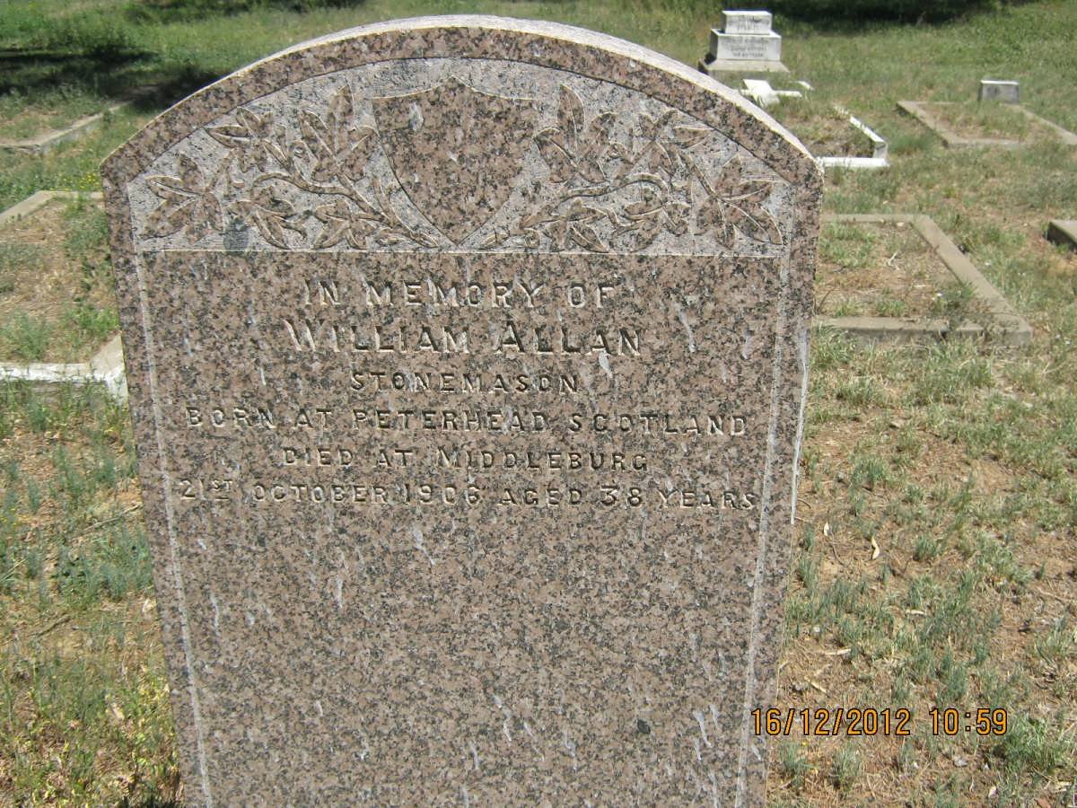ALLAN William -1906