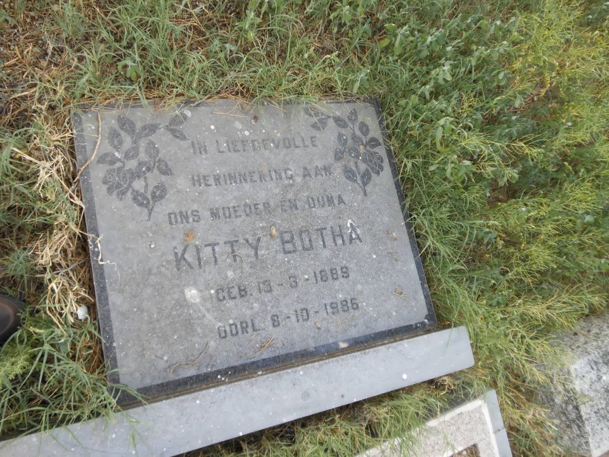 BOTHA Kitty 1889-1986