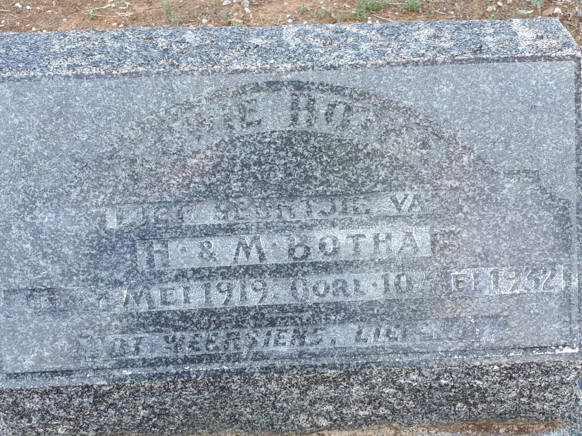 BOTHA ?owie 1919-1932