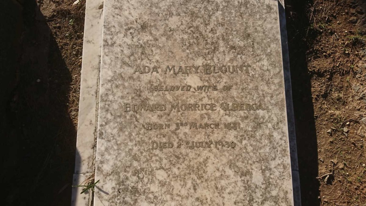 BLOUNT Ada Mary 1881-1930