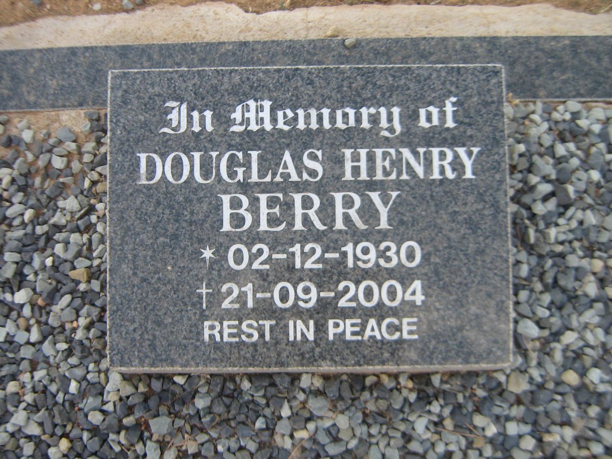 BERRY Douglas Henry 1930-2004