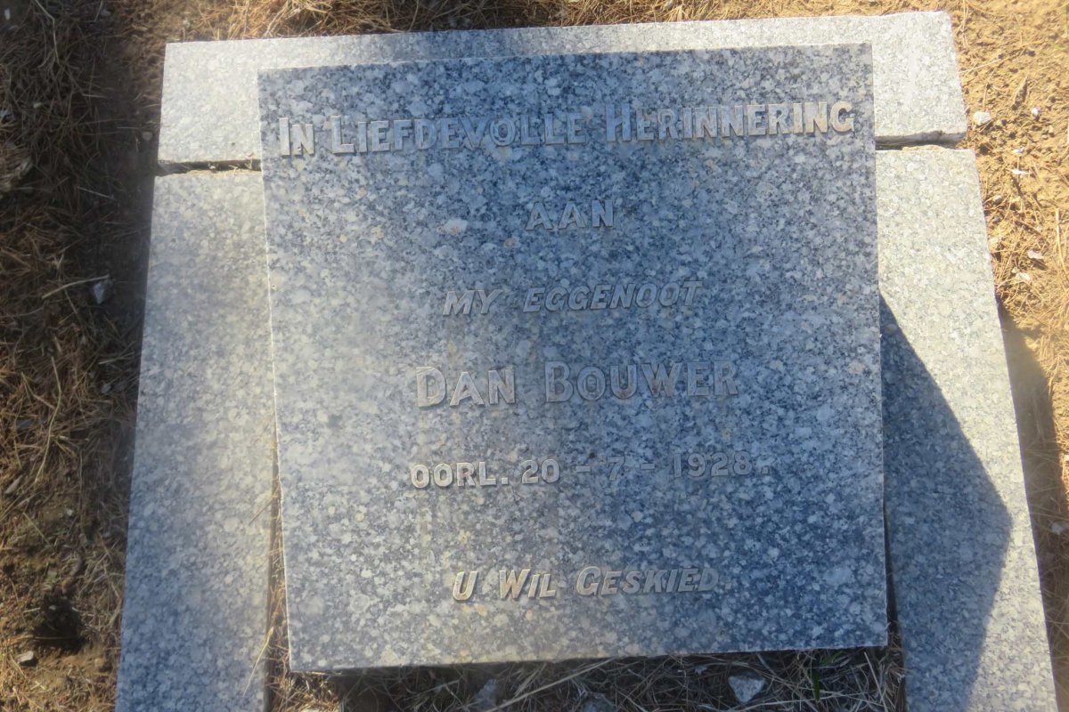 BOUWER Dan -1928