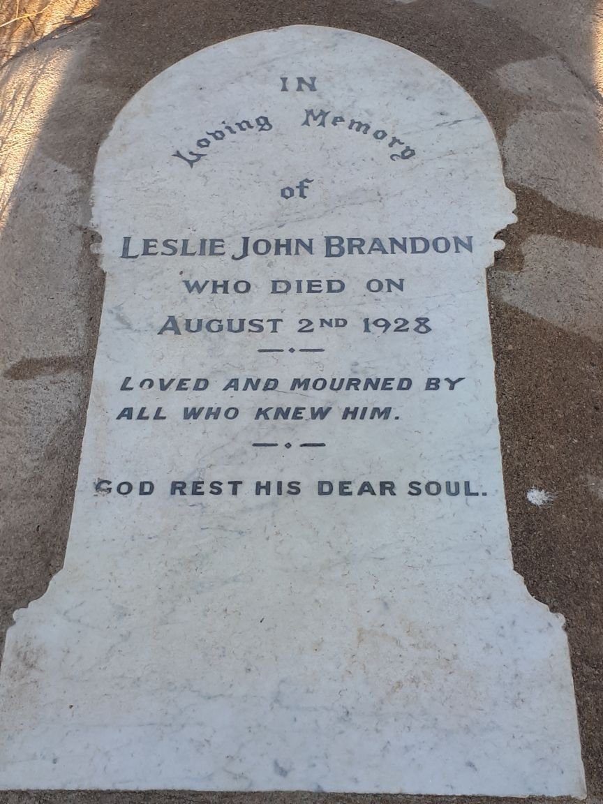 BRANDON Leslie John -1928