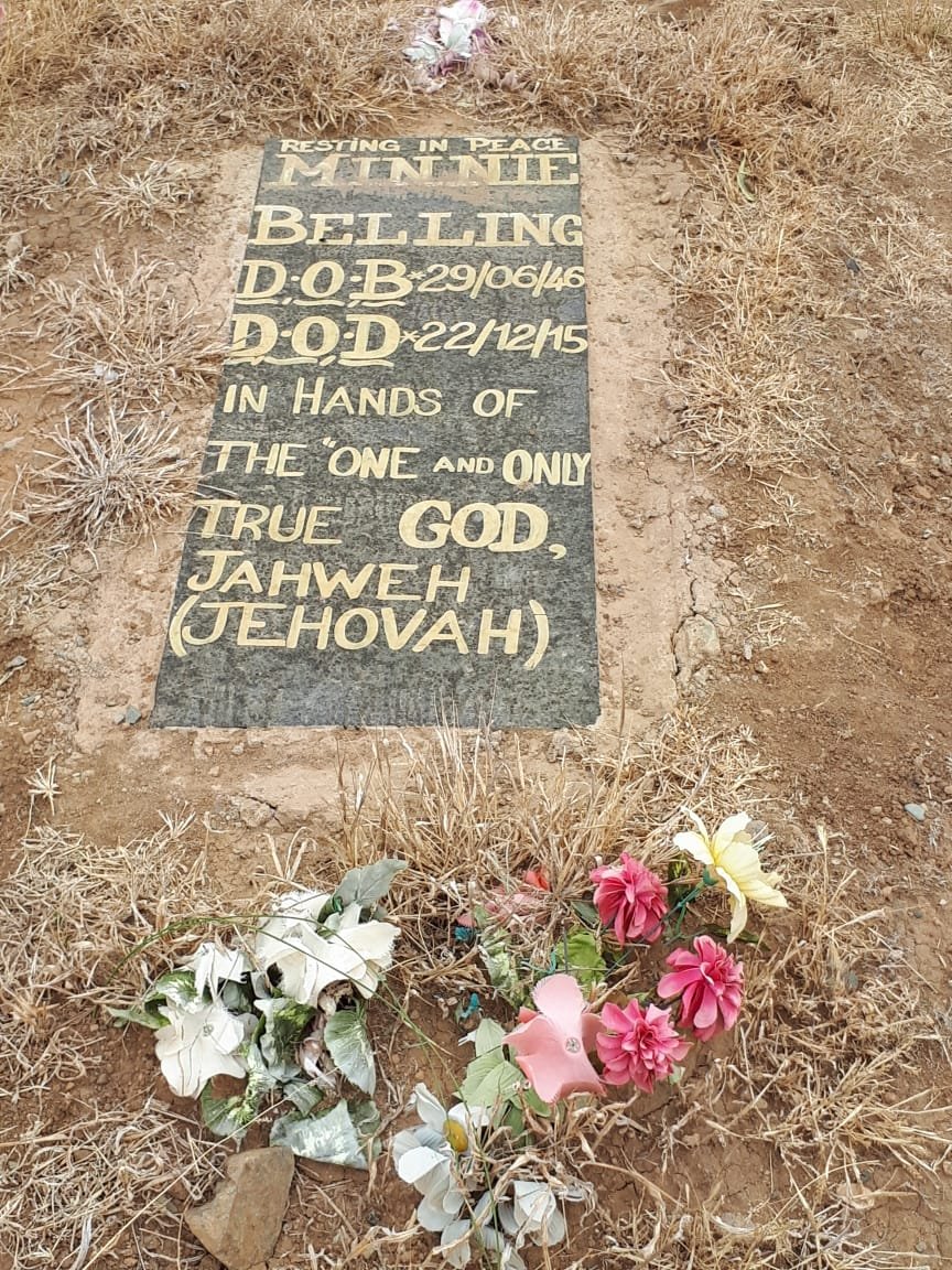 BELLING Minnie 1946-2015
