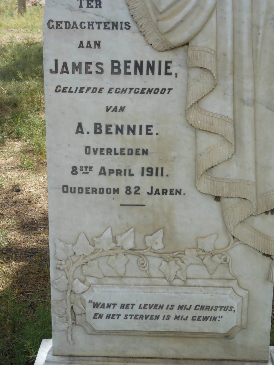 BENNIE James -1911