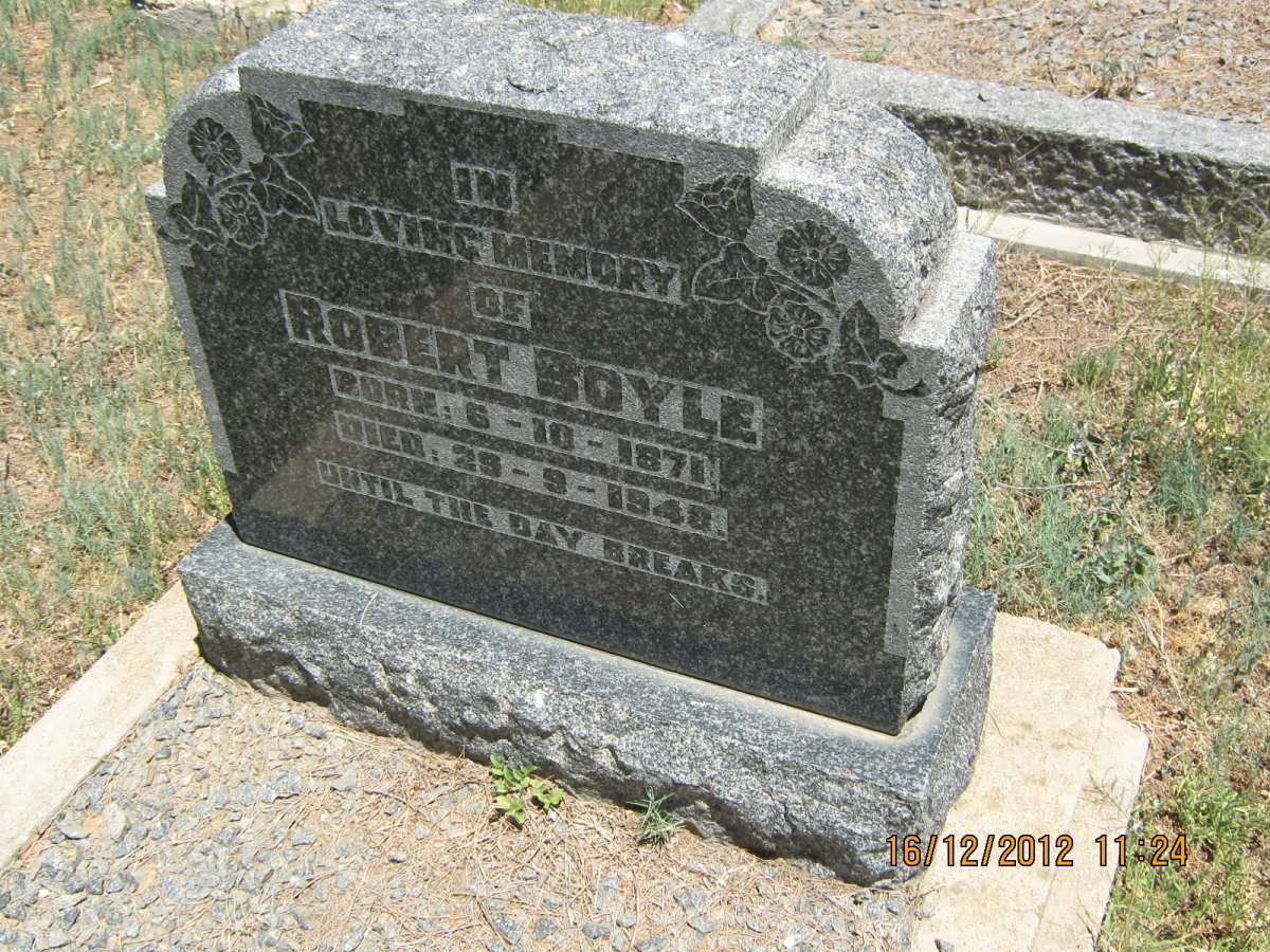 BOYLE Robert 1871-1948