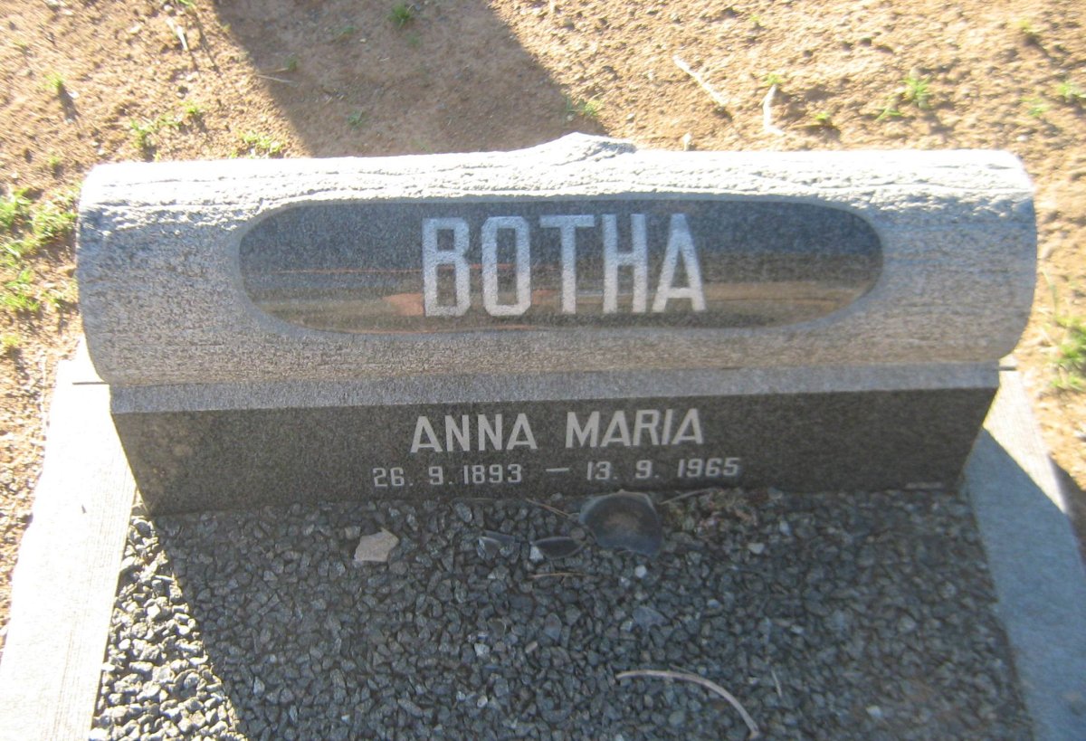 BOTHA Anna Maria 1893-1965