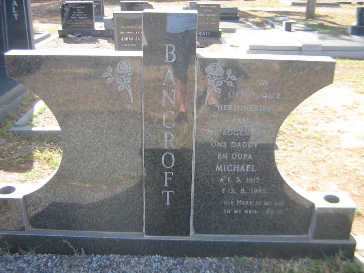 BANCROFT Michael 1917-1985