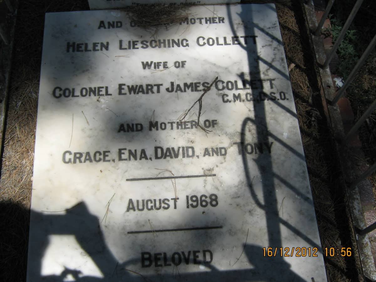 COLLETT Helen Liesching -1968